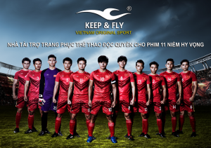 Dàn diễn viên bộ phim “11 niềm hy vọng” trong trang phục được tài trợ bởi Keep & Fly.